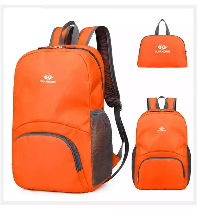 newest designs light weight mountain small foldable travel sport back packs with logos