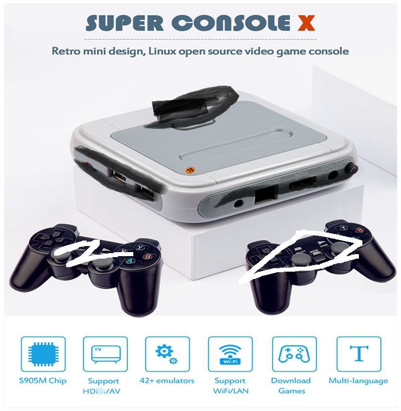 Supercom Console Factory New Selling Super Console X Game Player Support Network ...