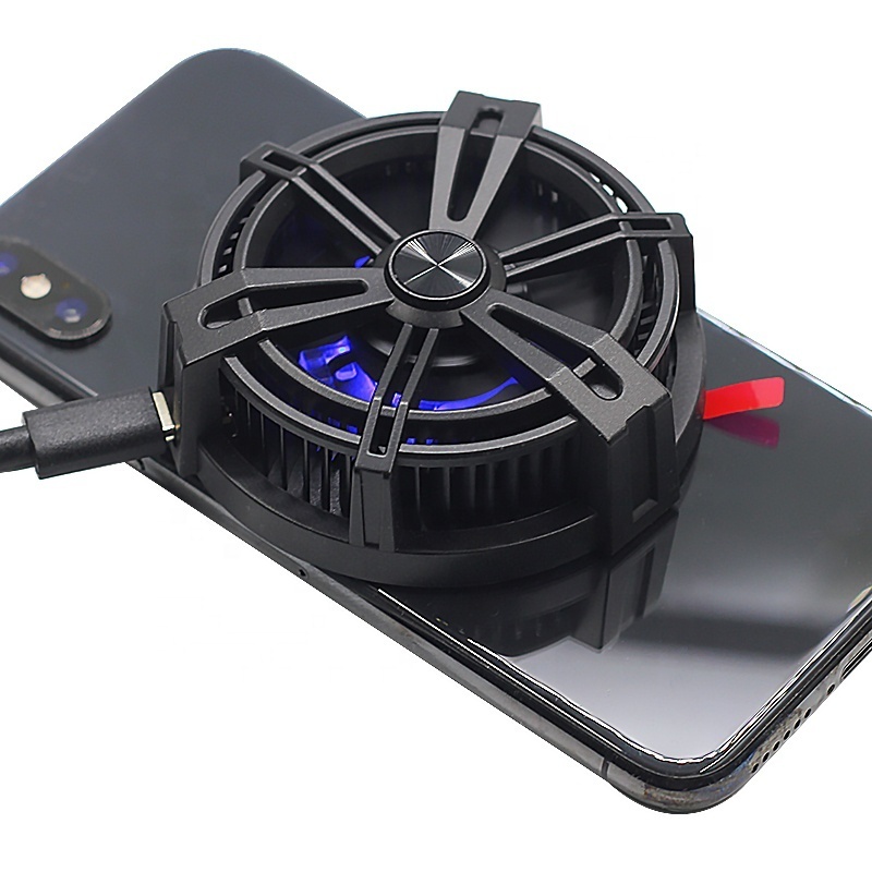 X12 Heat Dissipation Ice and Snow Armour Smartphone Pad Cooling Fan 3 Second Fast Cool Down Mini Electric Device X12 Cooler