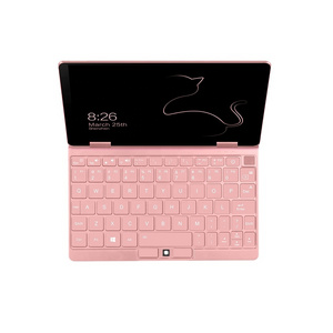 Foldable 8GB+256GB 8.4inch 2560*1600pix Laptop CoRE i3-10110Y CPU Pink Laptop For Female Business Computer Win10