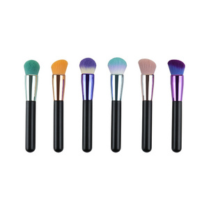 2022 New Design Professional Makeup Brush Macaron Series Foundation Brush Tools Customized Best Makeup Brushes