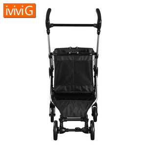 Removable Pet Cart For Large And Medium-sized Dogs Large Capacity Storage Outdoor Pet Stroller