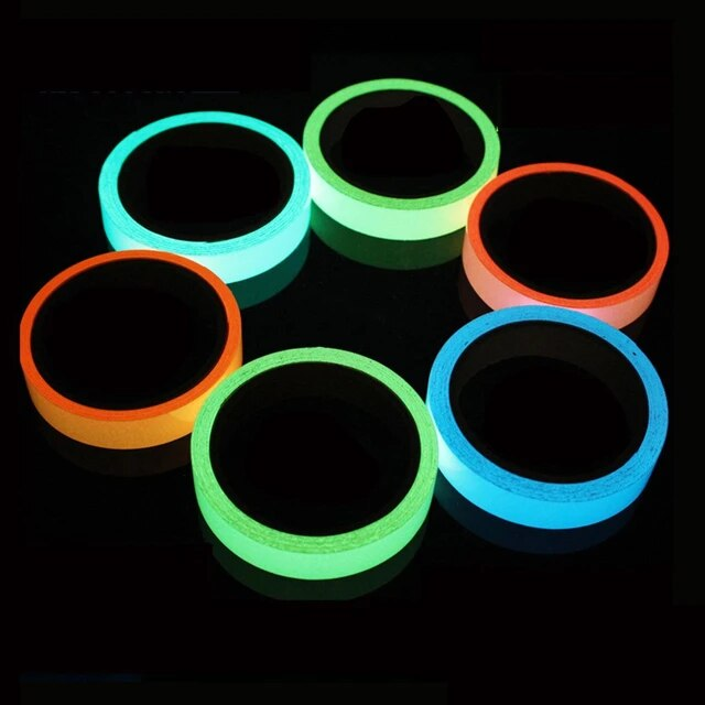 MANCAI Glow in The Dark Tape 1 inch x 30 ft Glow in The Dark Luminous Tape