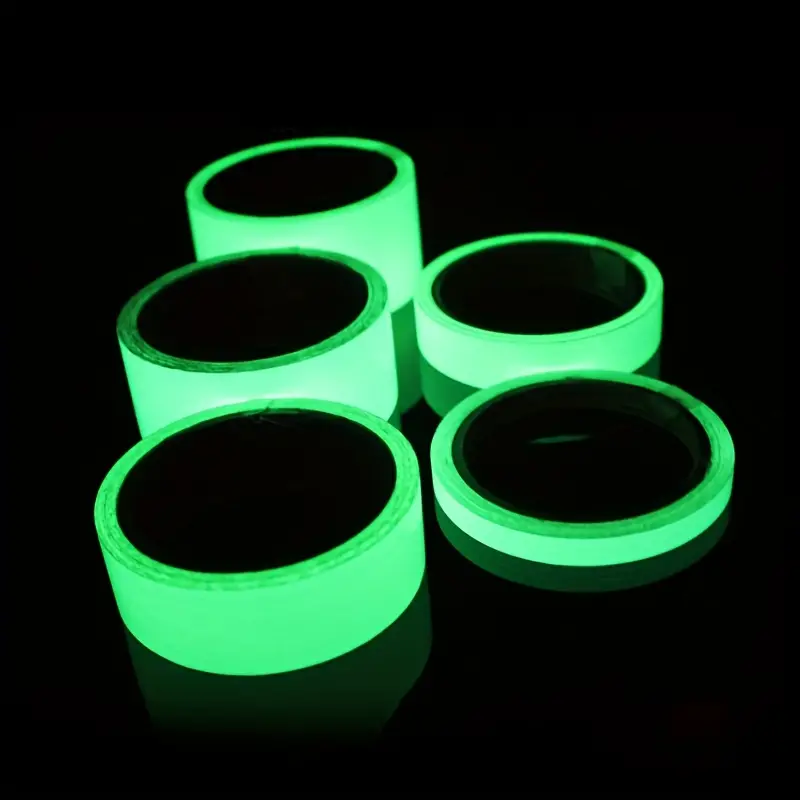 MANCAI Glow in The Dark Tape 33 ft x 2 inch Green High Bright Luminous Tape Sticker