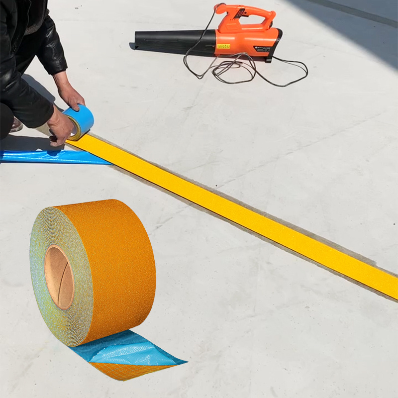 MANCAI Preformed Engineering Type Reflective Marking Tape Road Reflective Signs With Glass Beads Pavement Marking Tape