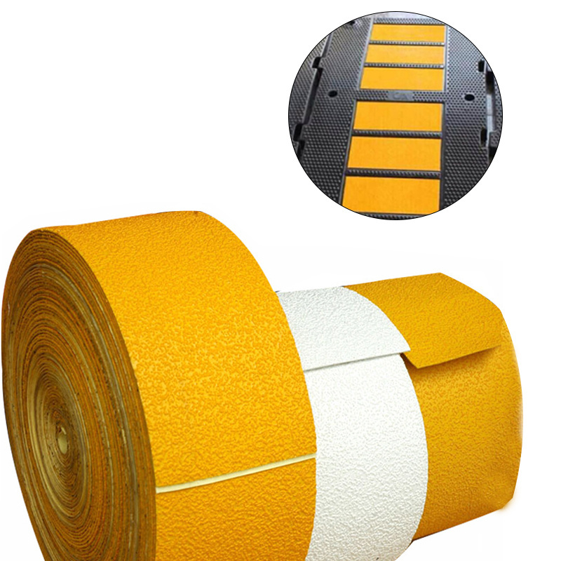 MANCAI Preformed Engineering Type Reflective Marking Tape Road Reflective Signs With Glass Beads Pavement Marking Tape