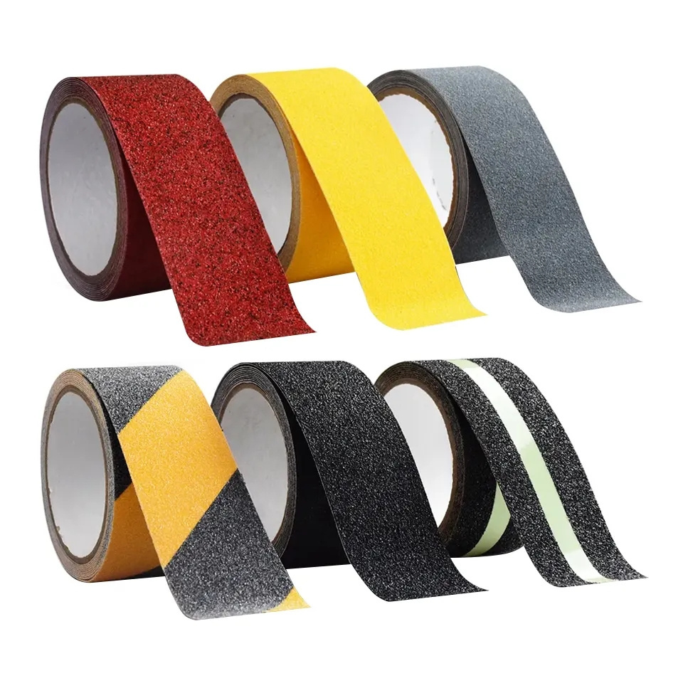 MANCAI Pvc Anti Slip Stair Tread Tape Strong Sticky Self Adhesive Anti Slip Tape