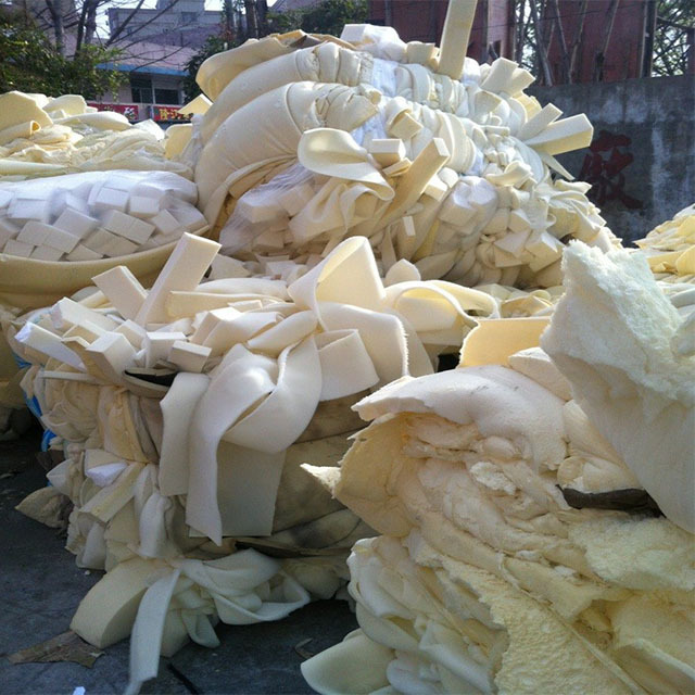 AA Grade Wholesale Clean And Dry Recycled Plastic Foam Scraps PU Foam Scraps