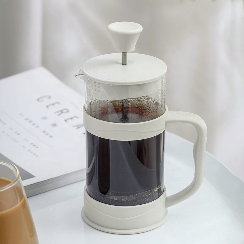 350ml/800ml/1000ml French press filter pot glass tea maker hand pressure filter cup brewing cold extraction hand coffee pot