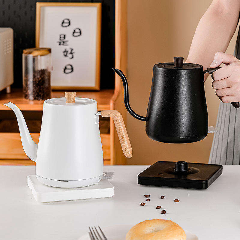 800ml Electric Digital Smart Pour Over Coffee Pot Temperature Control Goose Neck Pour Over Electric coffee Kettle