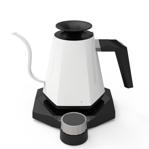 Stainless Steel Keep Warm Electric Coffee Kettle Thin Spout Household Adjustable Temperature Coffee Pot