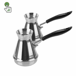 Food Grade Turkey Style Stainless Steel Pour Over Hand Drip Jug Coffee Maker Coffee Kettle Offices Arabic Coffee Pot