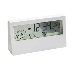 Multifunctional Weather Digital Alarm Clock Mute Luminous Simple Cute Children's Gift Small Alarm Clock