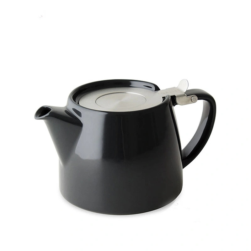 Ceramic teapot stainless steel filter household British afternoon tea American coffee pot