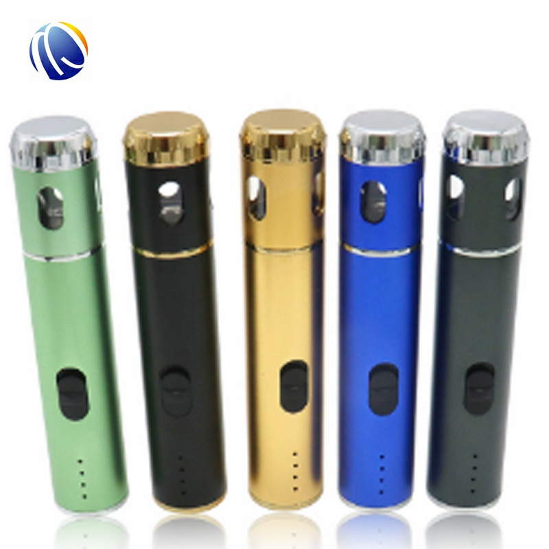 Small size convenient portable pen design aluminum alloy electronic smoking grinder for pocket