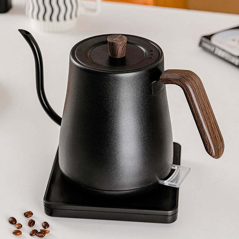 800ml Electric Digital Smart Pour Over Coffee Pot Temperature Control Goose Neck Pour Over Electric coffee Kettle