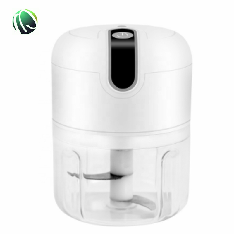 Smart Home Kitchen Gadget Onion Chopper Food Grade Material Plastic Cup Safety Electric Garlic Chopper