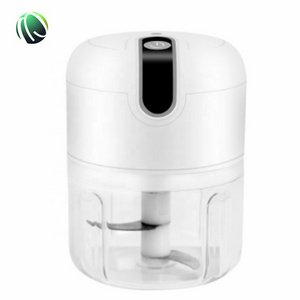 Smart Home Kitchen Gadget Onion Chopper Food Grade Material Plastic Cup Safety Electric Garlic Chopper