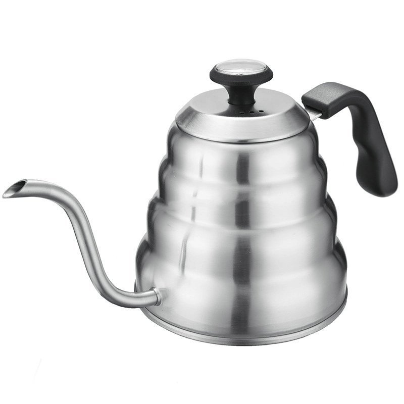 Hot saling 1.2L Stainless Thermometer Steel Pour Over Gooseneck Kettle Coffee and Tea Kettle