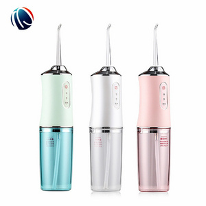 Smart Electric Dental Irrigator Oral Mini Cordless Flossing Teeth Cleaner Portable Waterproof Travel Water Flosser