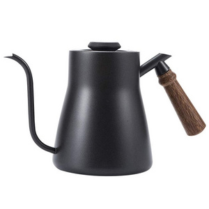 Long Narrow Spout Coffee Pot Pour Over Kettle Gooseneck Spout Drip Coffee Pot Teapot with Thermometer