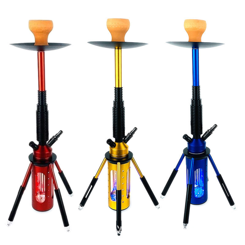 Custom OEM gravity-hookah Shisha Complete Set Hookah parts Water Gravity pipe Rotating Glass Gravity Hookah