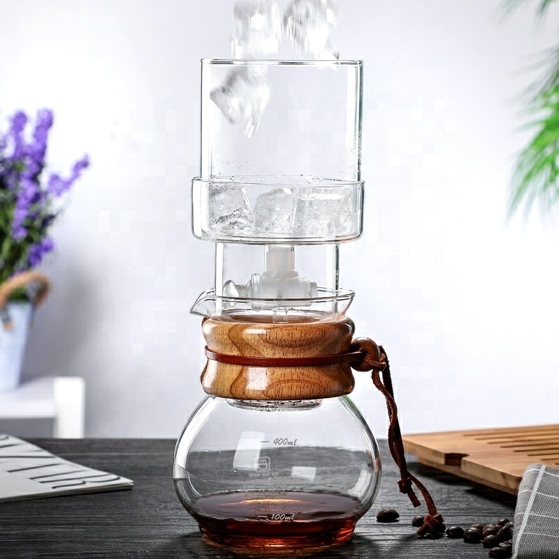 Manufactures Hot Custom Logo Plastic Tritan BPA Free High Borosilicate Glass Camping Portable Iced Cold Brew Coffee Maker