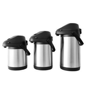 Household Travel Double Walled Insulated Custom Logo Stainless Steel Vacuum Large coffee dispenser Thermos Flask Airpot