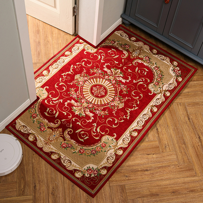 Home Decoration European Style Floral Rug Floor Mat Room European  Decoration European Style Floral Rug Floor Mat Room