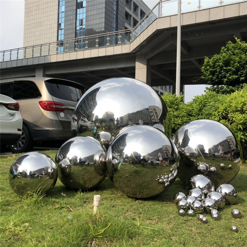 OEM Custom Large Outdoor Decoration Metal Balls Polished Mirror Stainless Steel Ball