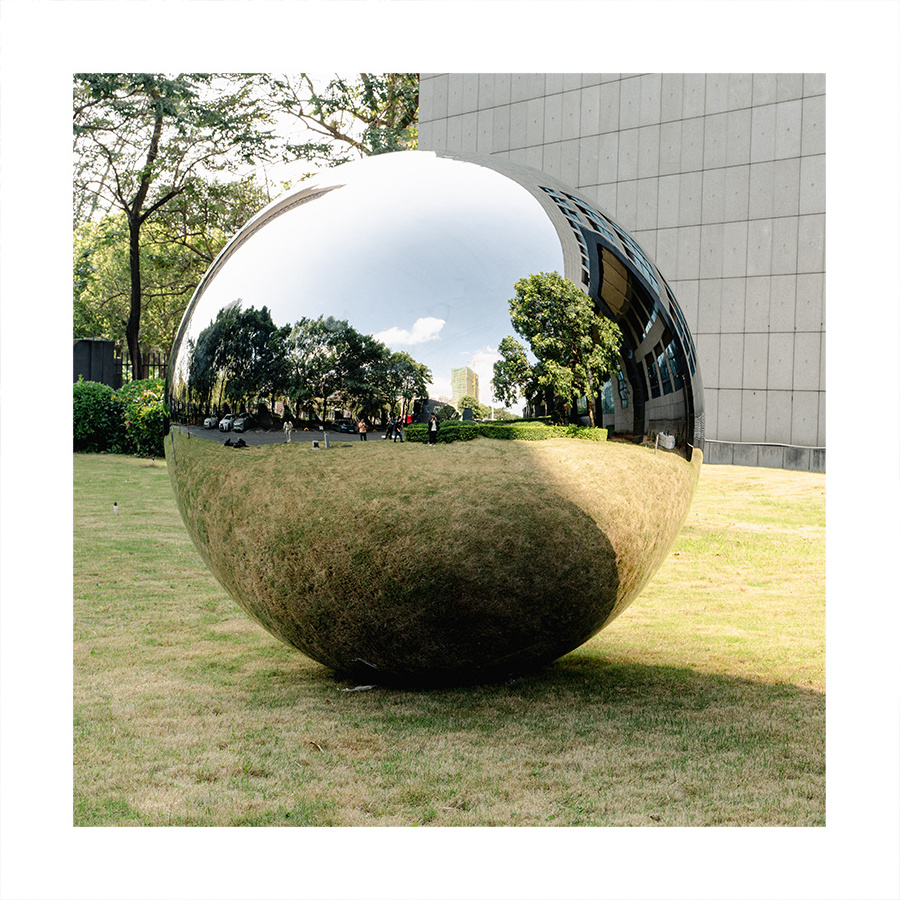 OEM Custom Large Outdoor Decoration Metal Balls Polished Mirror Stainless Steel Ball