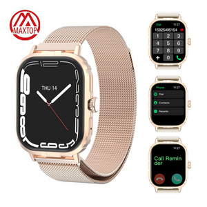 Maxtop Sport Fitness Watch Blood Pressure IP68 Waterproof Screen Android Woman Men Relojes 2023 Smart Watch