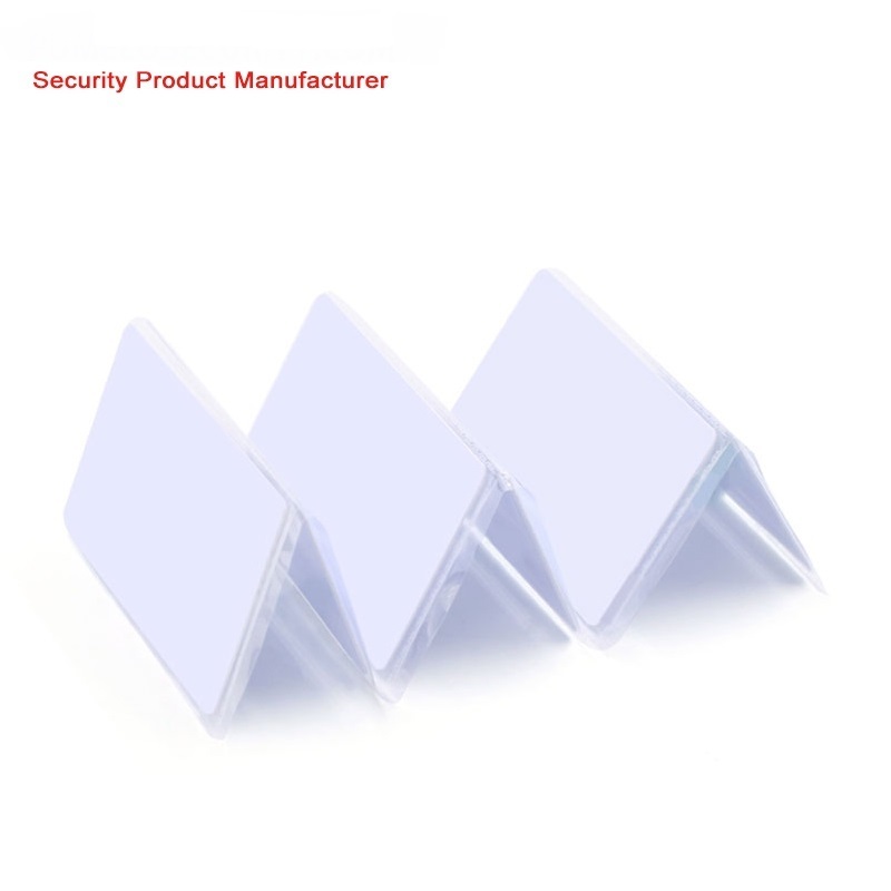 13.56MHz MF IC White Blank Proximity Card Access Sensing Card S50 MF M1Smart Key Card Door Entry System