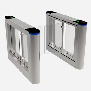 Automatic Opening Swing Turnstile Gate Smart Card Supermarket Barrier Face Recognition Turnstiles Office Building Turnstile