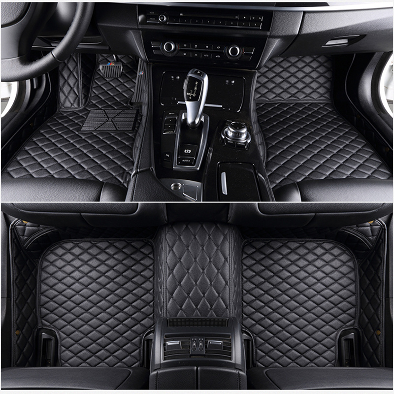 3d car mats Cheap Flushable car floor mat 5d Cost-effective Can be cut pvc car foot mat Universal Custom LOGO