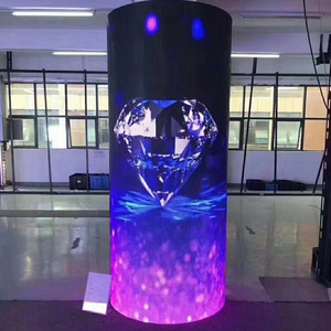 Shenzhen technology P3.076 Soft Led Panel Thin Led Module screen Customized Shape Digital soft display Flexible Led screen