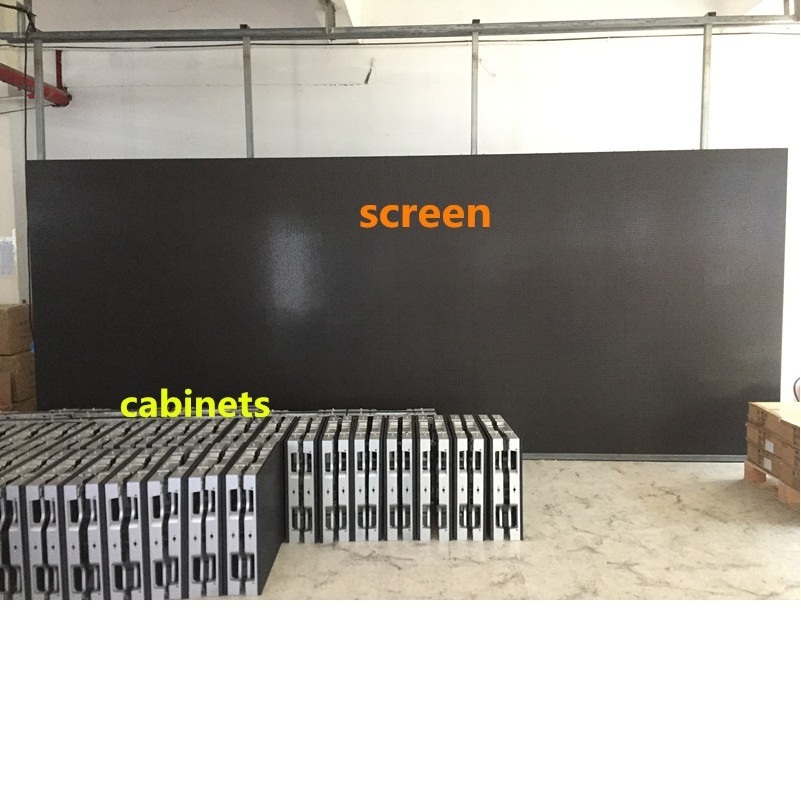 Indoor P2.5 HD LED display screen advertising billboard for fixed on wall meeting room background Video wall big LED TV