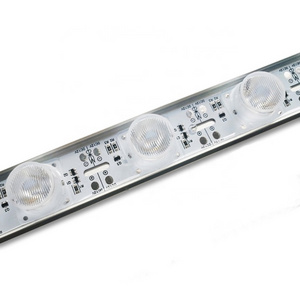 High power 24V edge light box led bar lights with lens