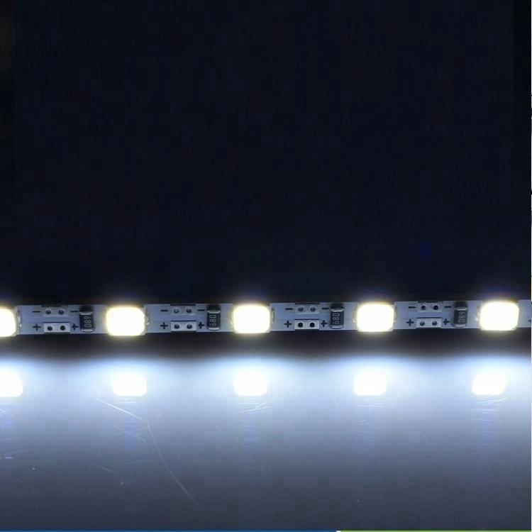 Ultra thin led strip 4mm led 2835 single row multi color led light bar hard led strip