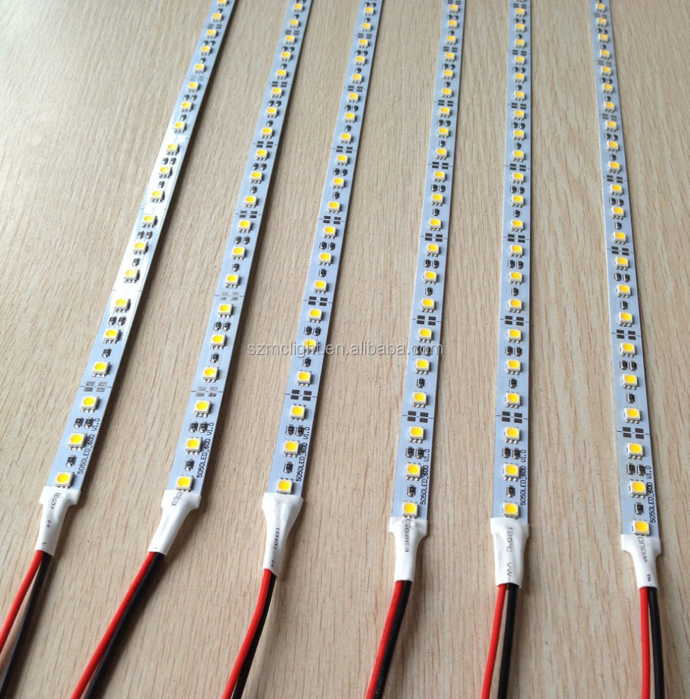 cheapest price aluminum led strip bar 5050smd 72leds/m dc12v 3 years warranty