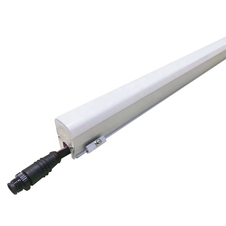 outdoor PC cover dmx512 led light linear bar for building facade lighting