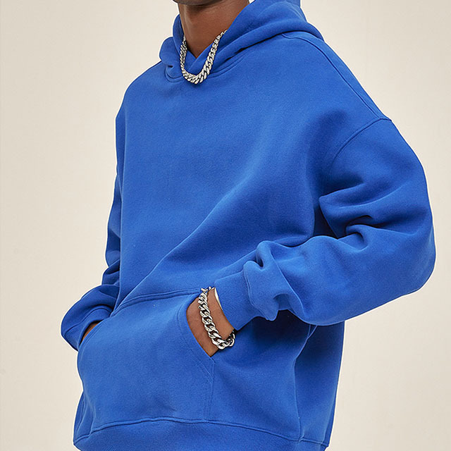 350GSM Hip Hop Mens Hoodie Streetwear Oversized Cotton Heavyweight Hoodies