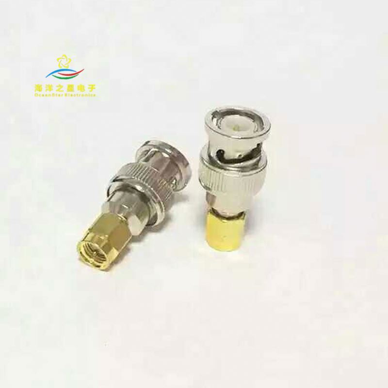 RF Adapter BNC SMA-JJ BNC Male to SMA Male