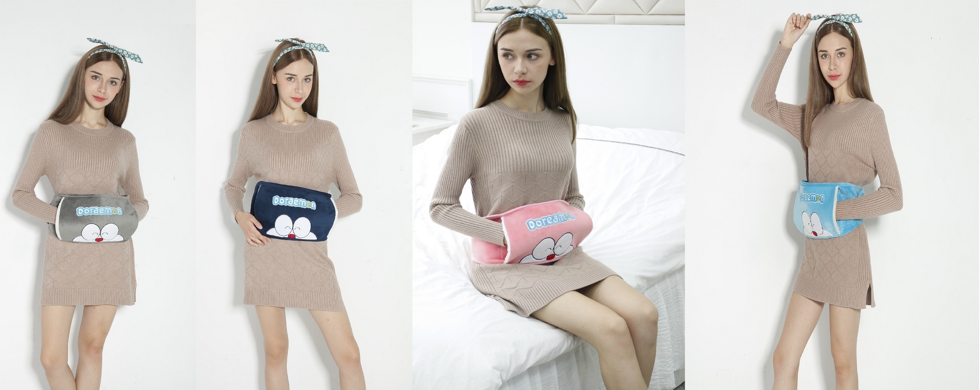 Rehabilitation therapy supplies Graphene far infrared heating pad for relief pain of waist shoulder cervical hot water bottle