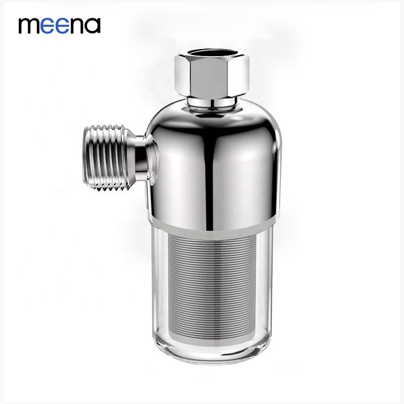 Household water heater front water purifier stainless steel mesh scale removal filter