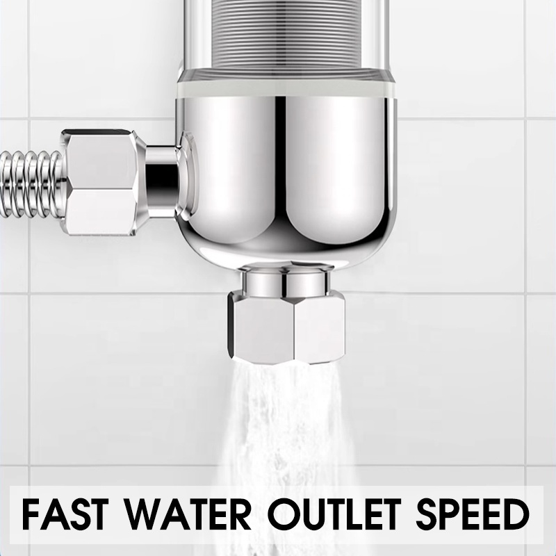 Household water heater front water purifier stainless steel mesh scale removal filter