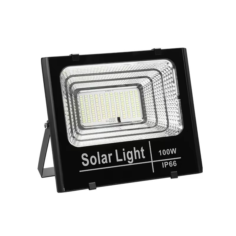 High Brightness Solar Garden Light 500W Waterproof Outdoor Remote Control Rechargeable LED Solar Flood Light