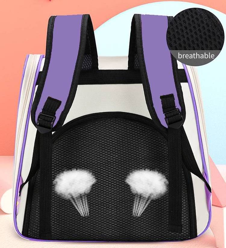 2023 New Cat Small Dog Carrier Backpack Bag Pet Carrier Hiking Outdoor Backpack Airline Approved Pet Travel Carrier Supplies