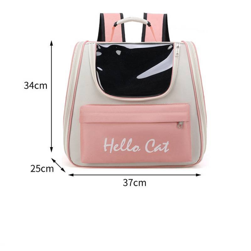 2023 New Cat Small Dog Carrier Backpack Bag Pet Carrier Hiking Outdoor Backpack Airline Approved Pet Travel Carrier Supplies