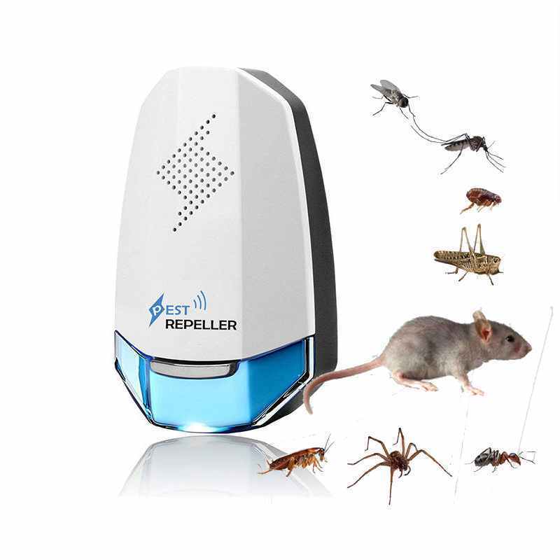 2024 New Electronic Pest Control Repellent for Mice Rat Ant Plug in Anti Mosquito indoor Mouse Ultrasonic Pest Repeller